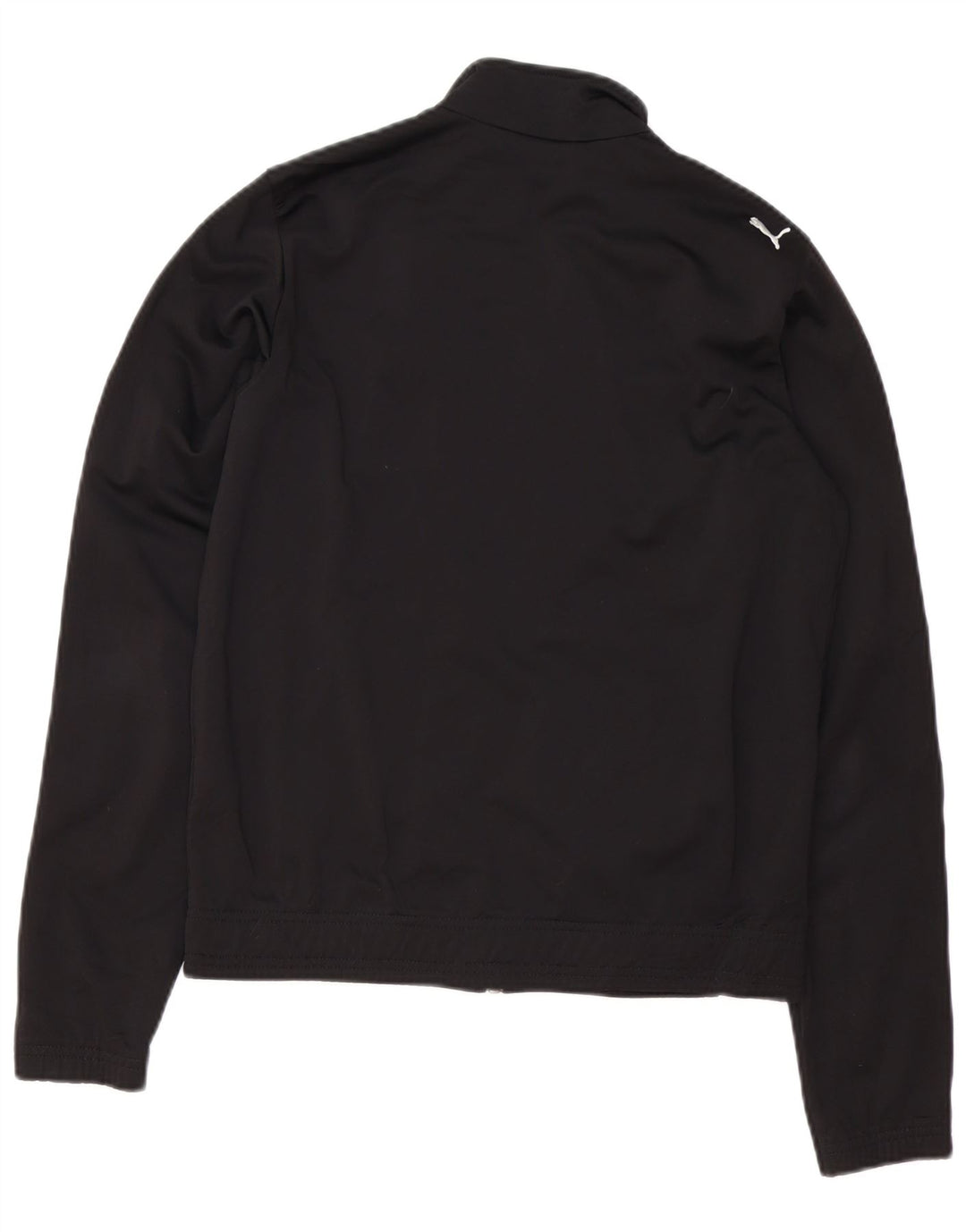 PUMA Veste de survêtement pour femme UK 42 Medium Noir Colorblock Polyester