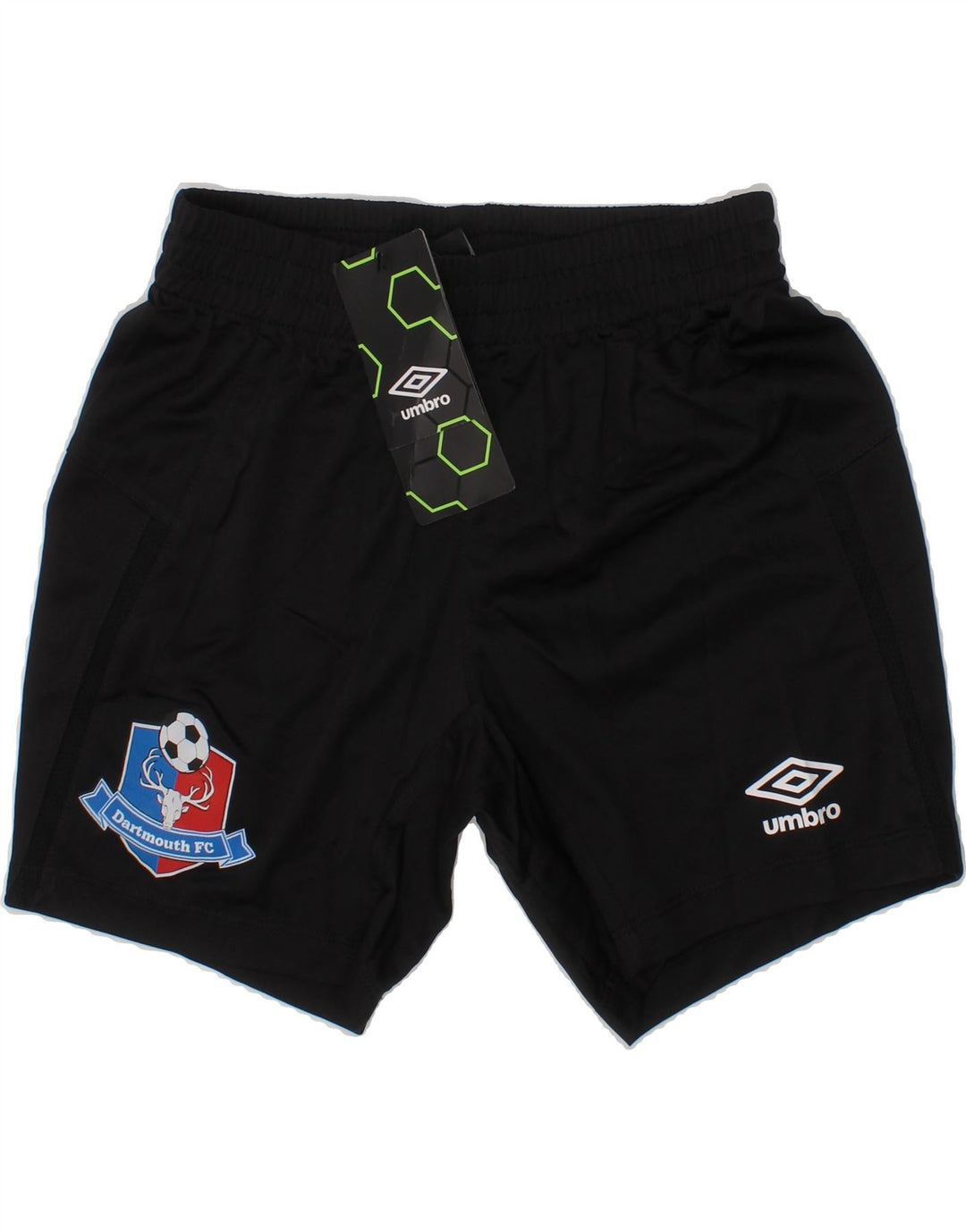 UMBRO Boys Dartmouth Sport Shorts 7-8 Years Small Black Polyester Vintage Umbro and Second-Hand Umbro from Messina Hembry 