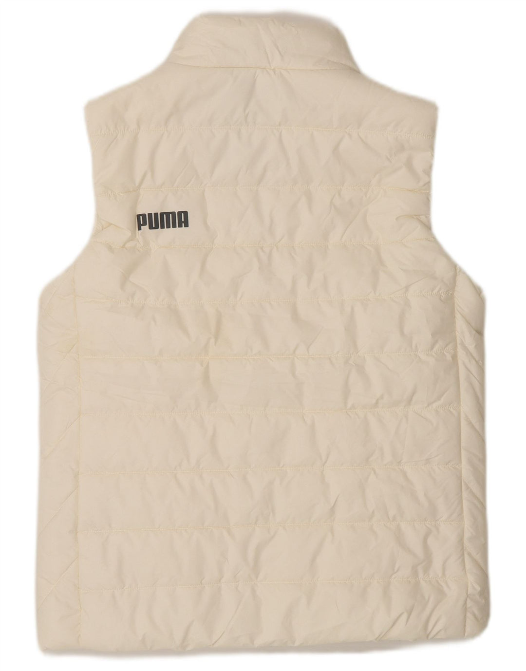 Puma Gilet rembourré pour femme UK 10 Small Blanc cassé Polyester