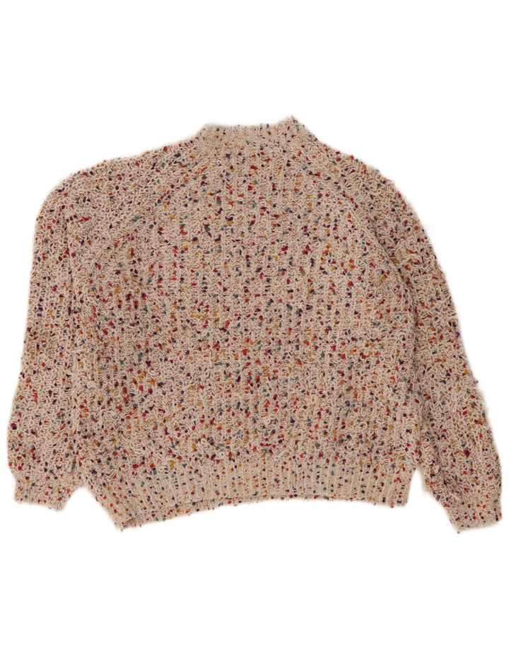 Marks & Spencer Pull col roulé pour femme UK 14 Medium Multicolore