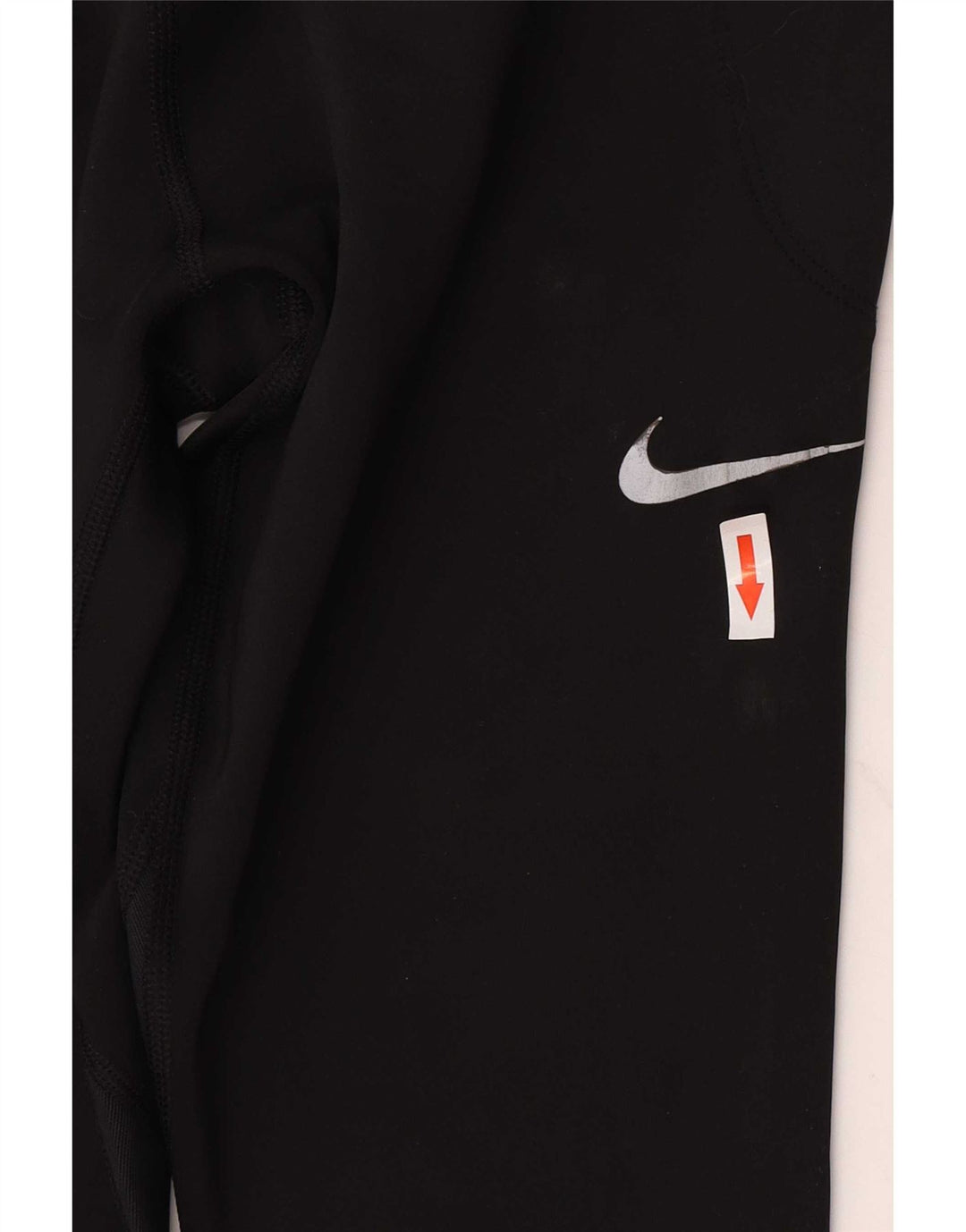 Nike Leggings Femme UK 16 Large Noir Polyester