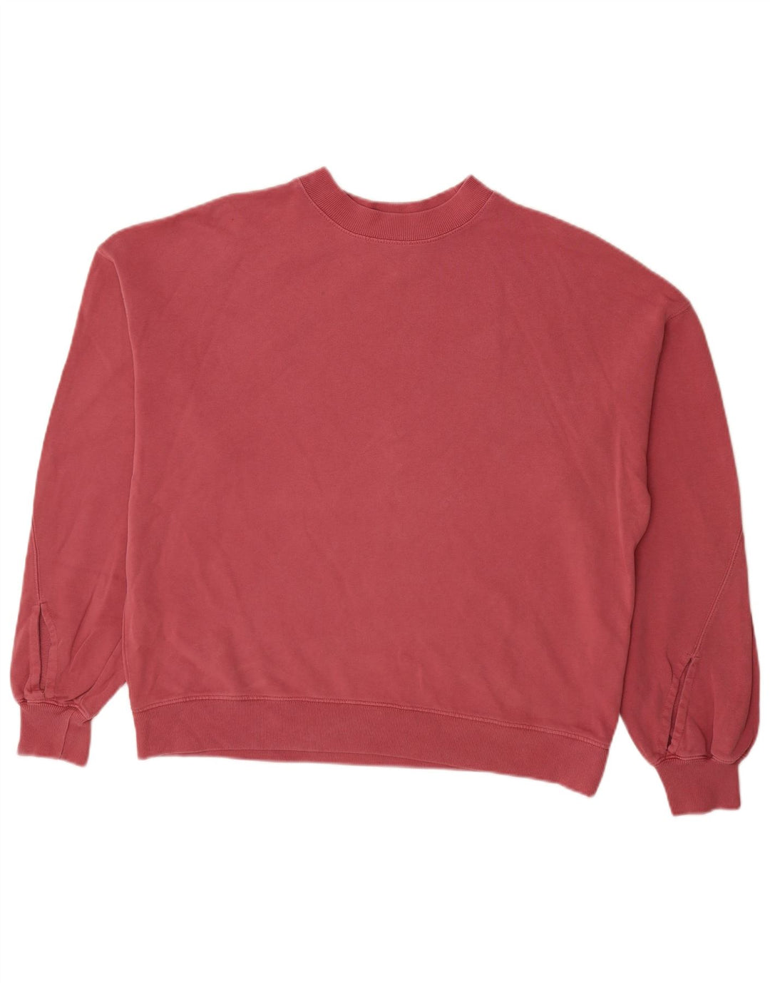 All Saints Sweat-shirt coupe ample pour hommes, petit coton rouge