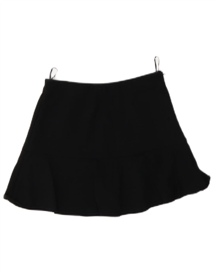 Zara Femme Mini Jupe XS W24 Noir Lyocell