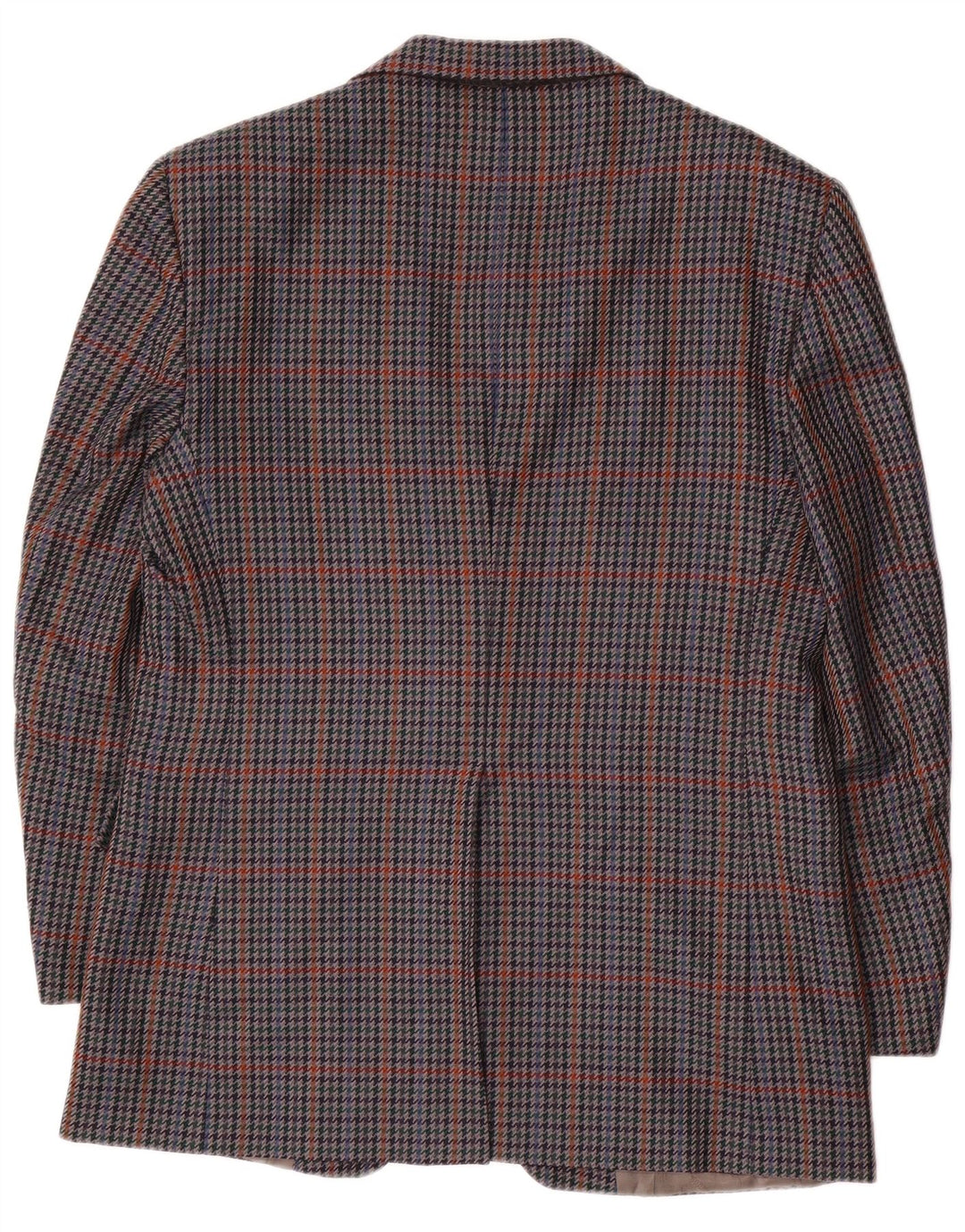 Aquascutum Veste Blazer Homme UK 36 Petit Pied De Poule Multicolore