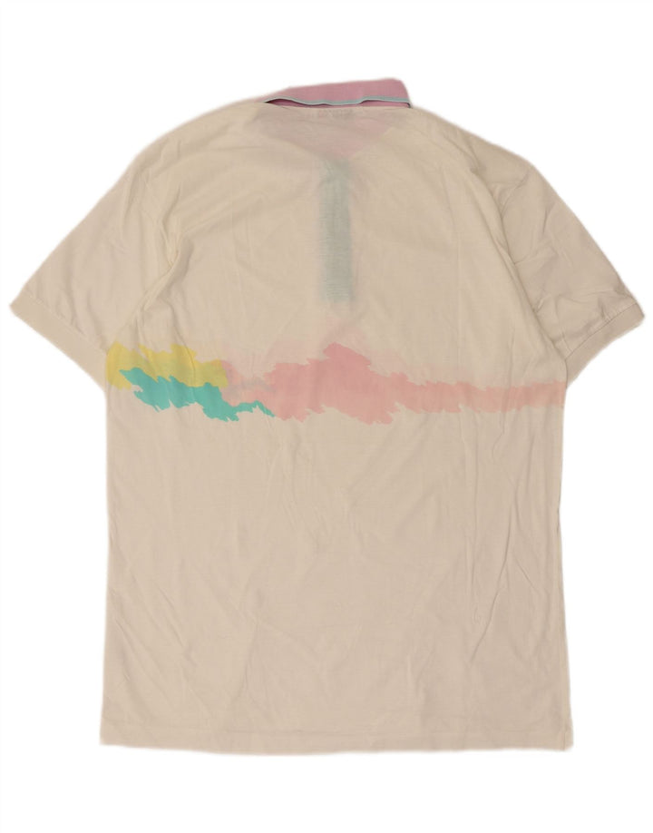 Fila Polo Homme IT 54 XL Blanc Tie Dye