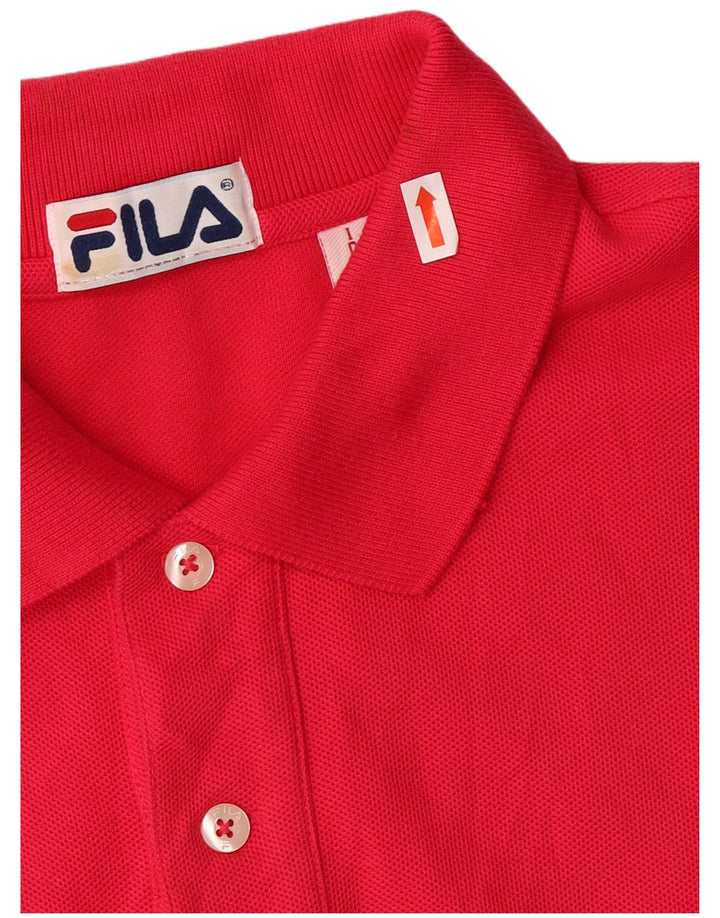 Fila Polo Homme IT 46 Petit Rose Coton
