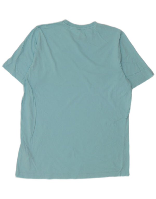 Adidas T-Shirt Graphique Homme Bleu Moyen Coton
