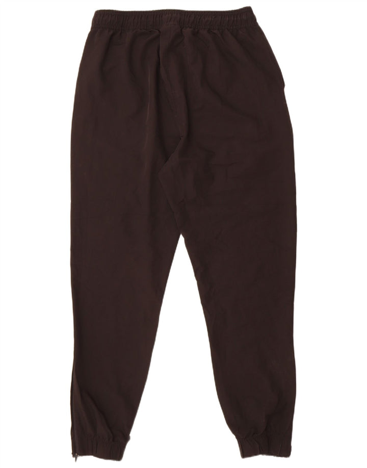REEBOK Mens Cargo Tracksuit Trousers Joggers Large  Black Polyester