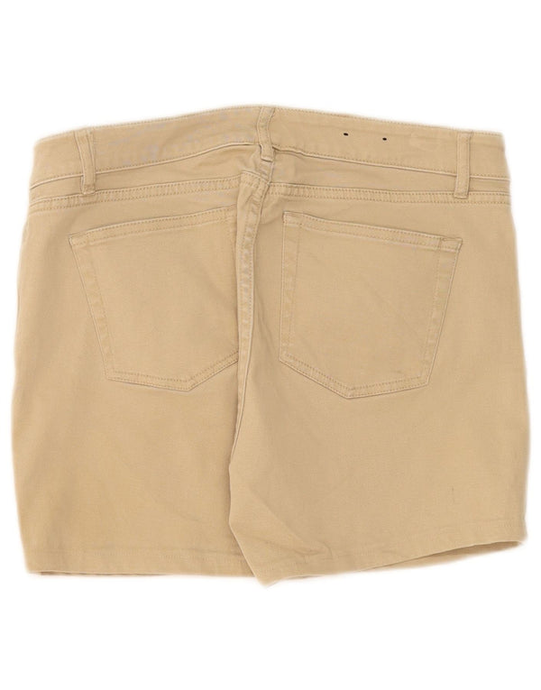 Chaps Short décontracté pour femme US 4 Small W30 en coton beige