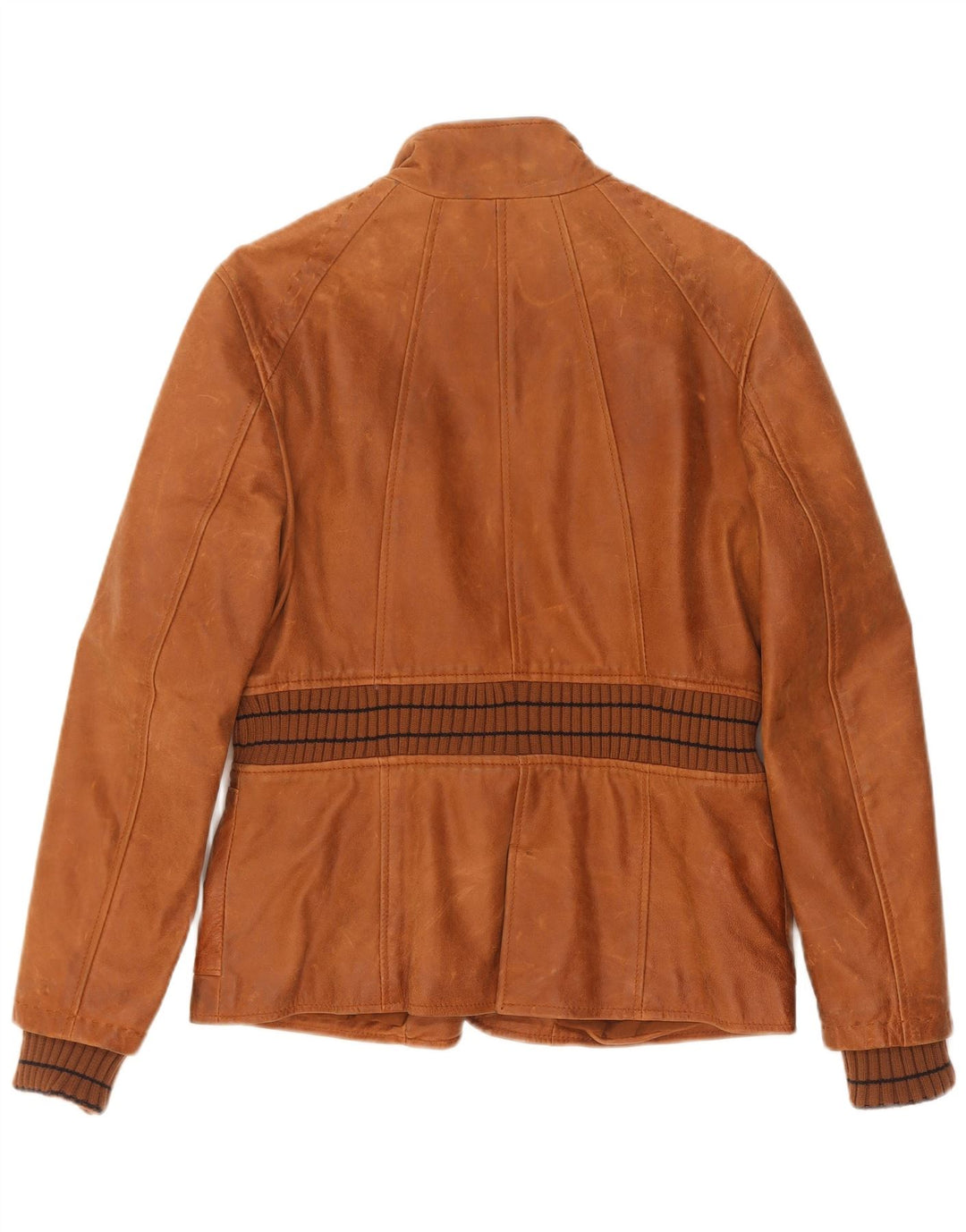 Compagnia Veste en cuir pour femme UK 14 Marron moyen