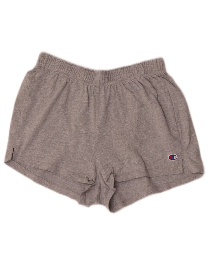 Champion Short de sport pour femme UK 14 Coton gris moyen