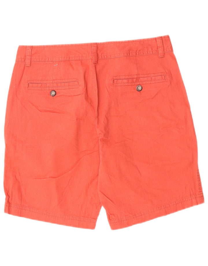DOCKERS Short Chino Femme US 6 Medium W30 Orange Coton