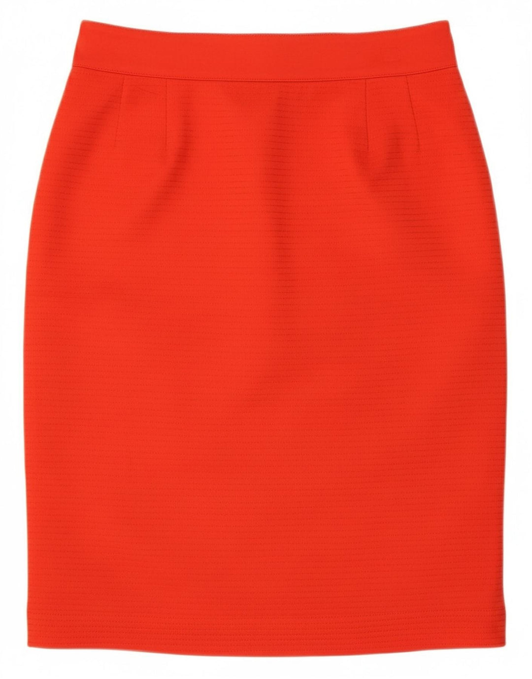GENNY Womens Pencil Skirt IT 44 Medium W28  Red Wool