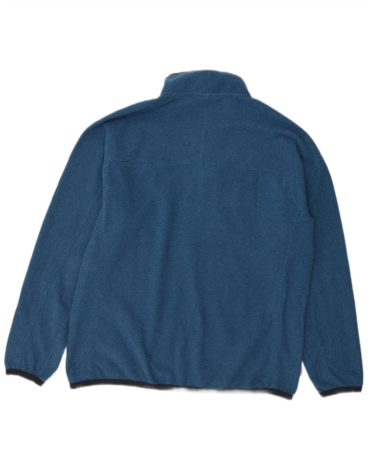 CRAGHOPPERS Pull Polaire Col Zippé Homme XL Bleu Polyester