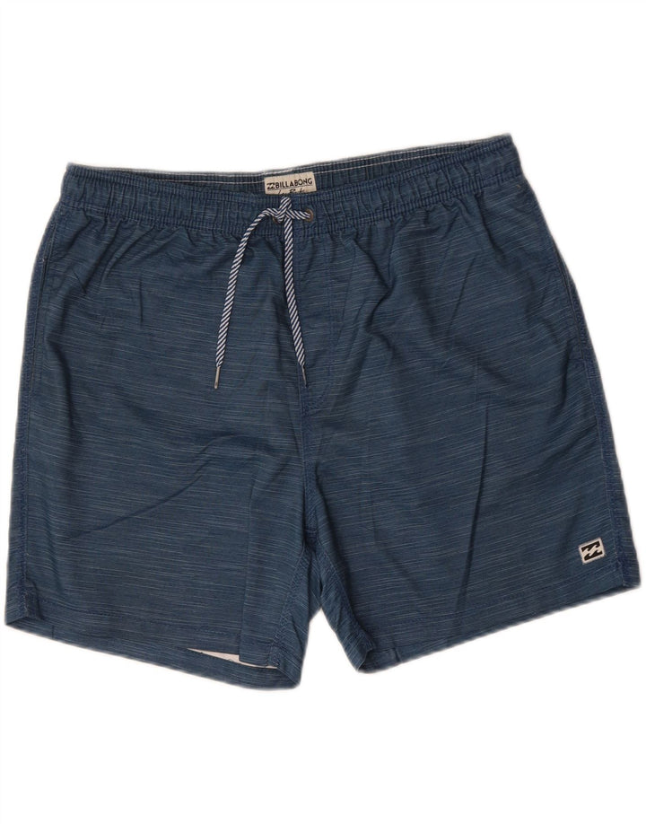 BILLABONG Mens Swimming Shorts Large  Navy Blue Vintage Billabong and Second-Hand Billabong from Messina Hembry 
