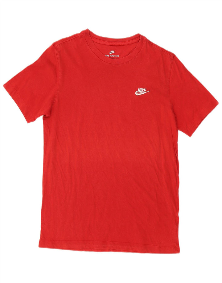 NIKE T-Shirt Coupe Athlétique Homme Rouge Moyen