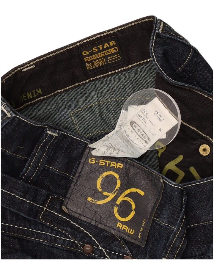 G-Star Jean Slim Femme W26 L32 Bleu Marine Coton
