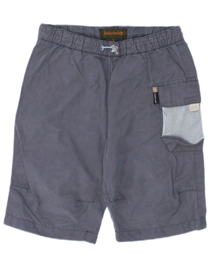 Timberland Short Cargo Garçon 2-3 Ans W20 Bleu Marine Coton