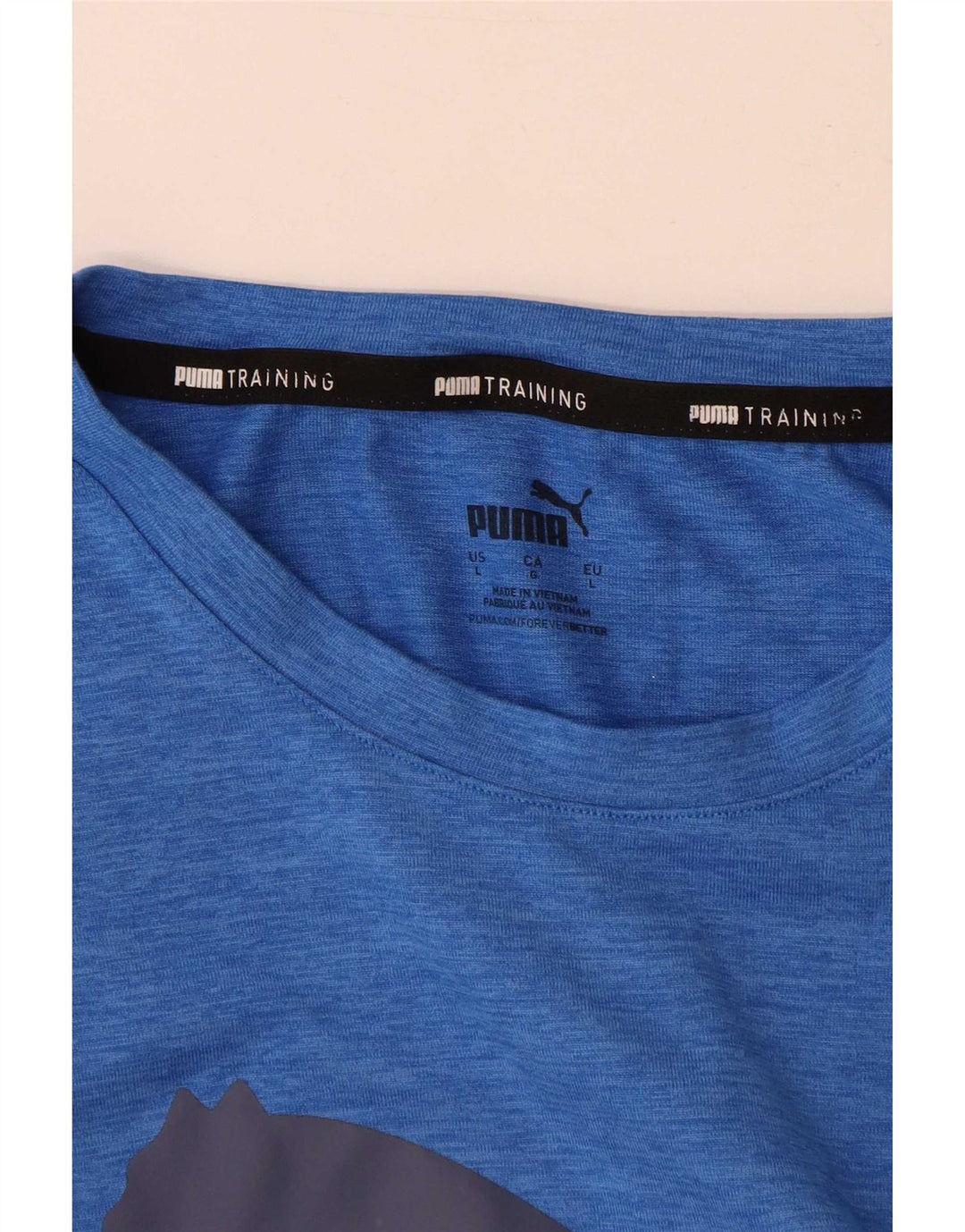 Puma T-Shirt Graphique Homme Grand Bleu