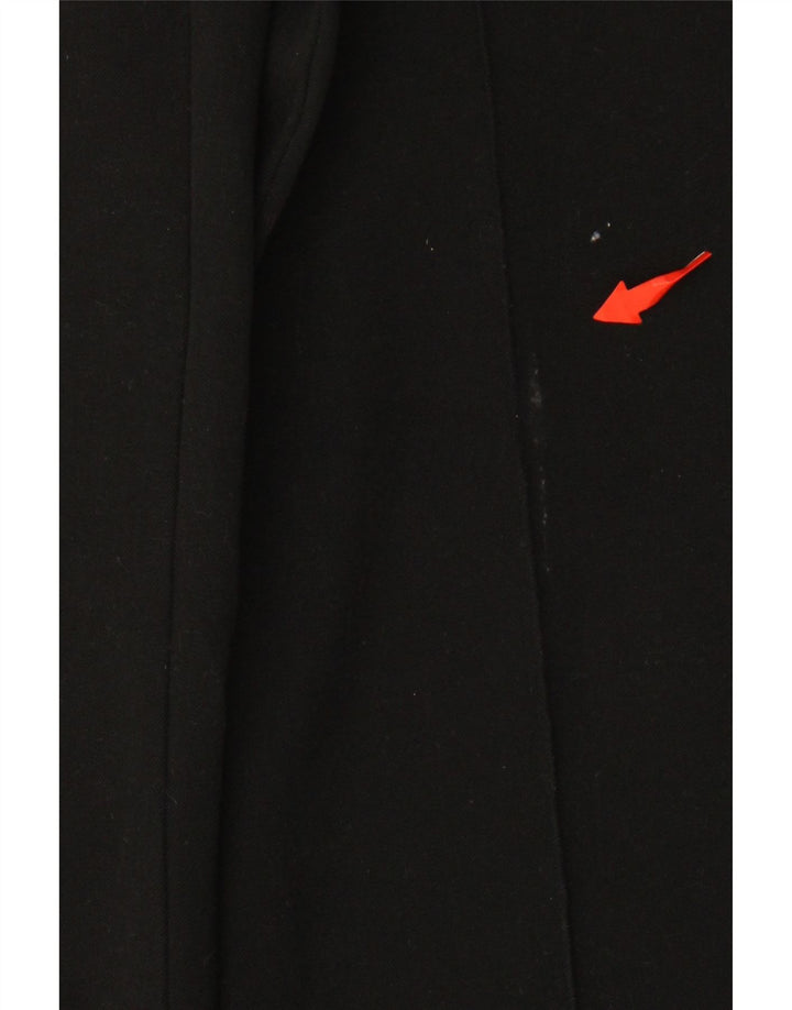 REISS Pantalon décontracté évasé taille haute pour femme UK 6 XS W25 L32 Noir