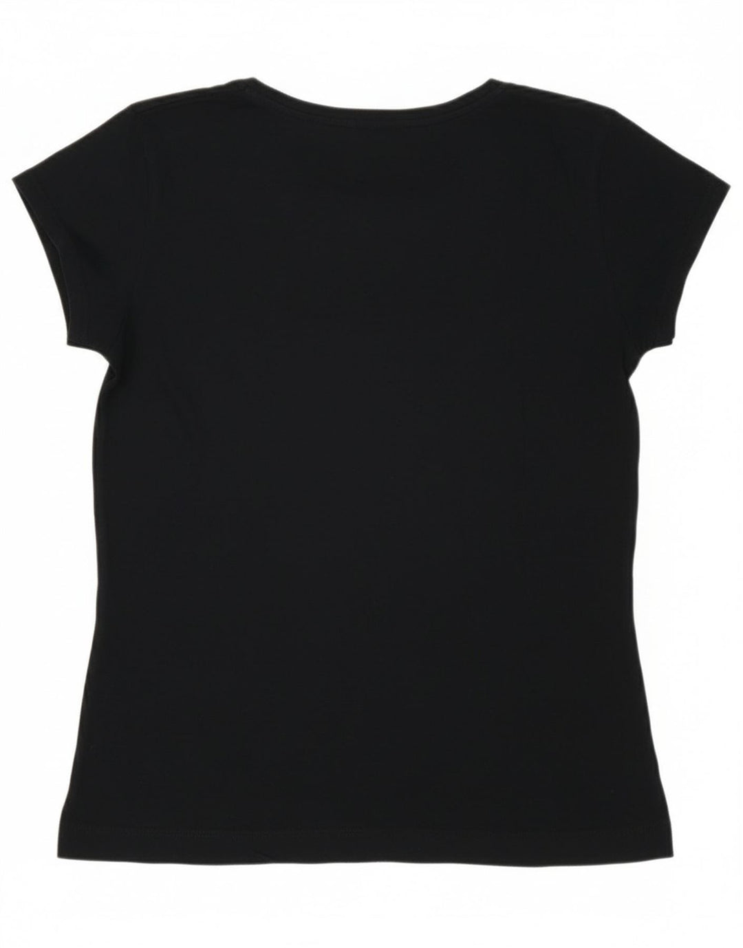Lee T-shirt graphique pour femme UK 12 Bleu marine moyen Coton