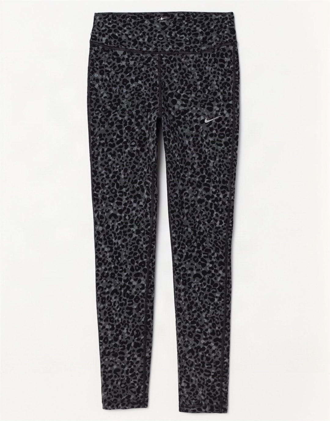 Nike Legging Dri Fit pour femme UK 8 Petit gris imprimé animal Polyester