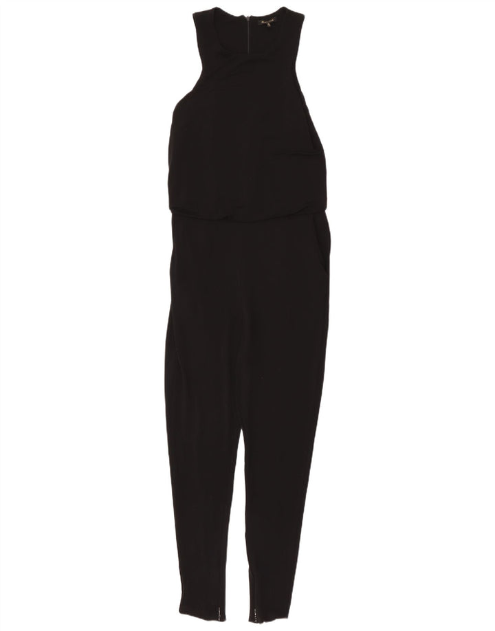 Massimo Dutti Combinaison sans manches pour femme UK 10 Small Noir