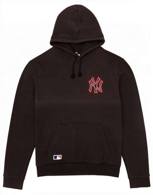 New Era Pull à Capuche Graphique York Yankees Homme Large Noir Coton