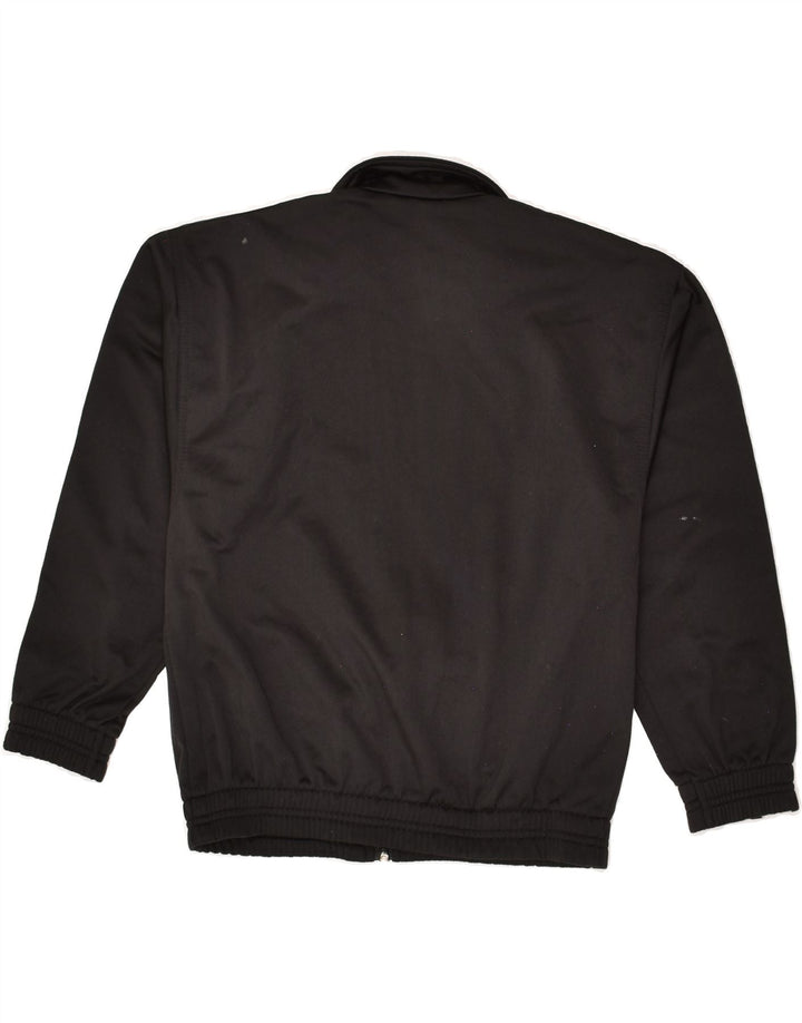 DIADORA Boys Tracksuit Top Jacket  9-10 Years Black Polyester | Vintage Diadora | Thrift | Second-Hand Diadora | Used Clothing | Messina Hembry 
