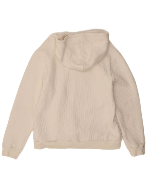 Reiss Pull à capuche pour femme UK 20 2XL Blanc Coton