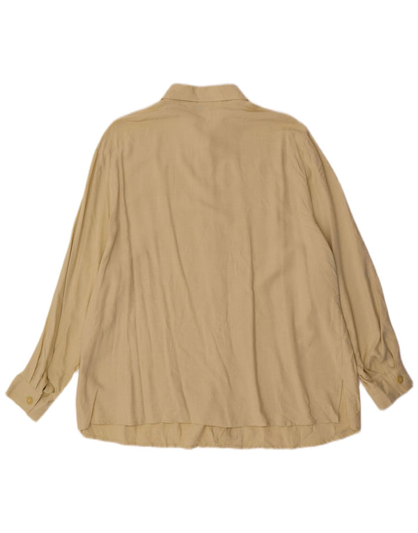 Hammerle Chemisier surdimensionné pour femme EU 50 3XL Beige Viscose