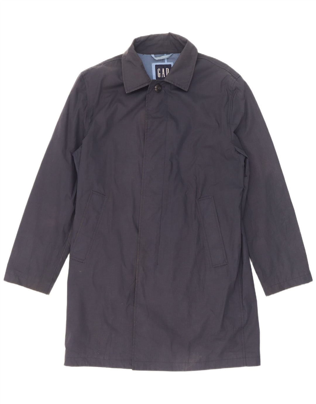 Gap Manteau Homme UK 36 Petit Bleu Marine Polyester