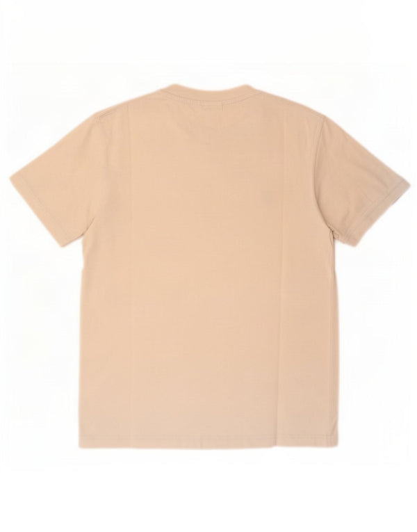 Timberland T-Shirt Homme Petit Beige Coton