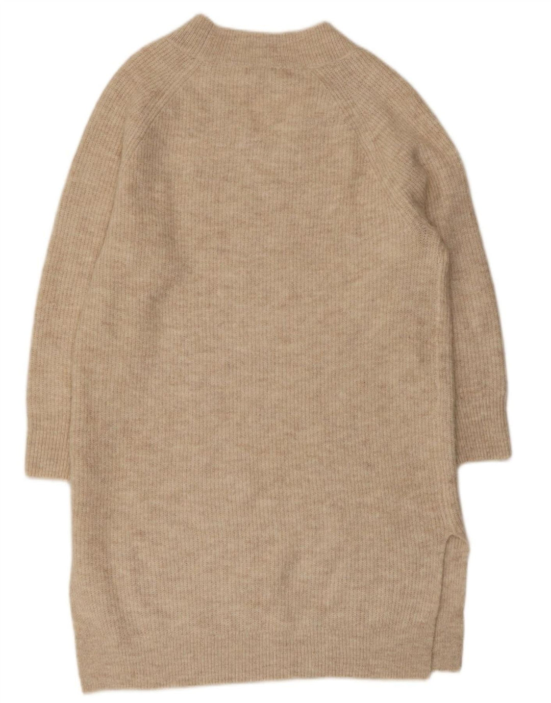 MONSOON Robe pull coupe ample pour femme UK 14 Acrylique beige moyen