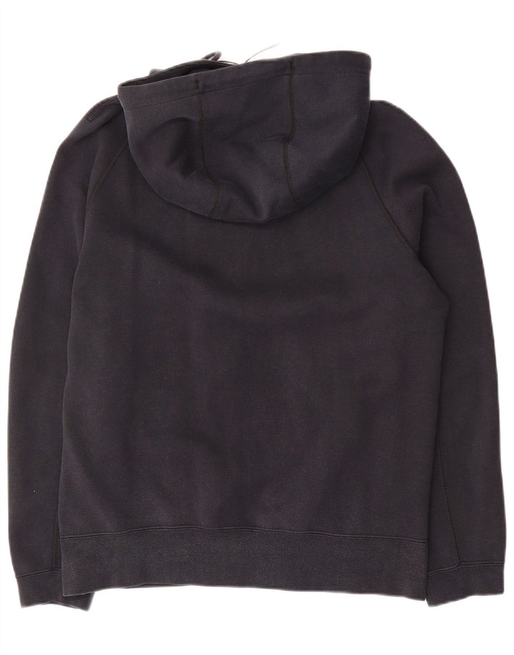 Nike Sweat à capuche zippé pour homme en coton noir moyen