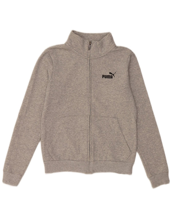 PUMA Veste de survêtement pour femme UK 10 Small Gris