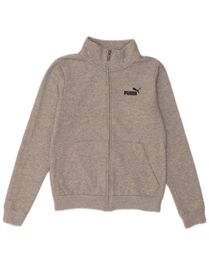 PUMA Veste de survêtement pour femme UK 10 Small Gris