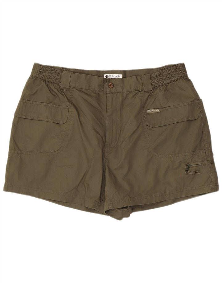 COLUMBIA Short Cargo Homme W38 XL Kaki