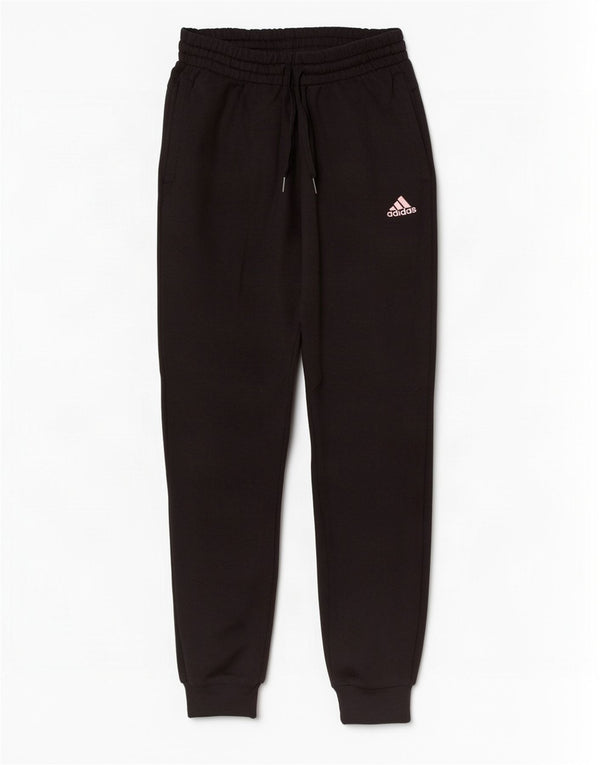 Adidas Pantalon de survêtement graphique pour femme Joggers UK 4/6 XS Noir Coton