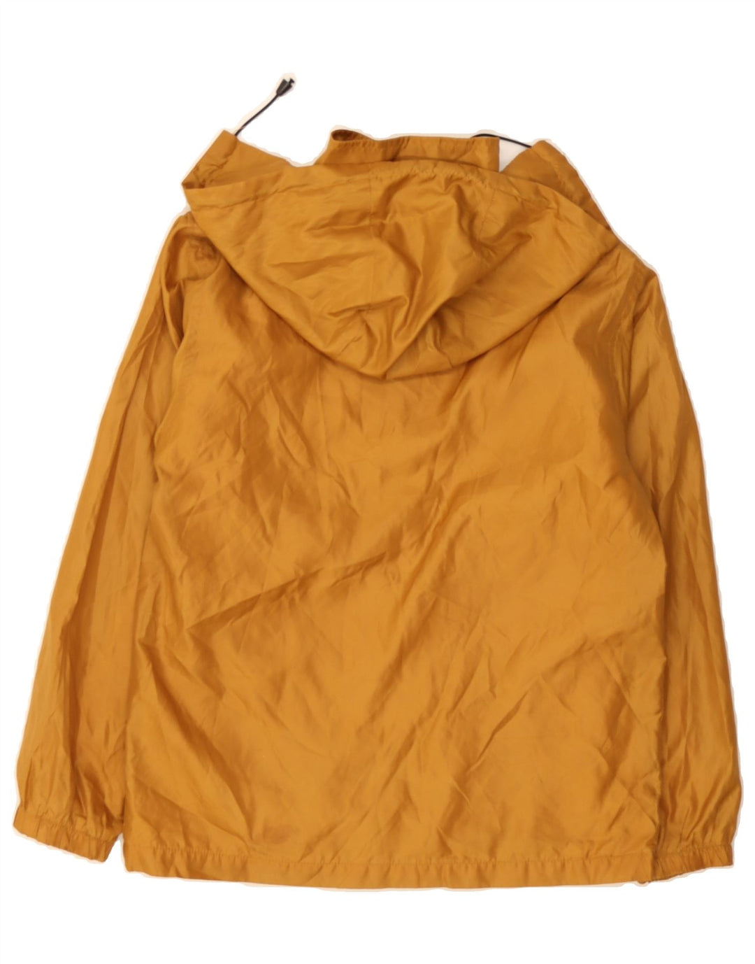 KIM ROGERS Womens Hooded Rain Jacket UK 14 Medium Beige Polyester Vintage Kim Rogers and Second-Hand Kim Rogers from Messina Hembry 