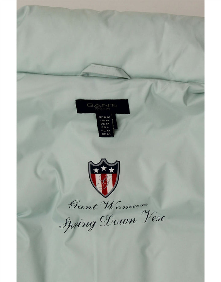 GANT Femme Gilet Rembourré UK 14 Medium Turquoise Polyester