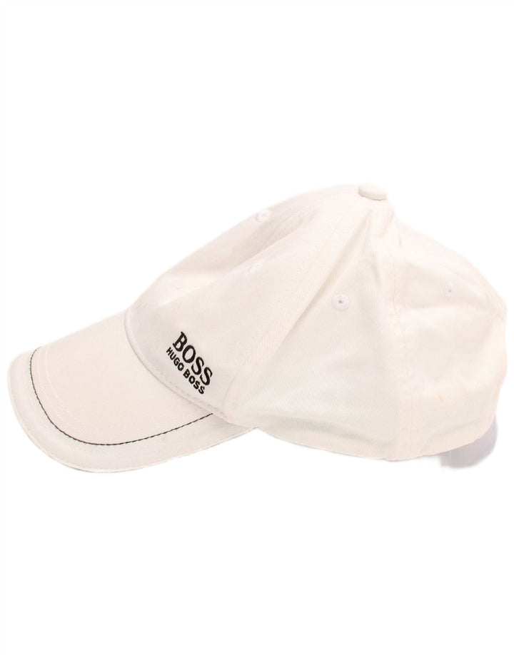 Hugo Boss Casquette de baseball graphique pour homme Taille unique Blanc Coton