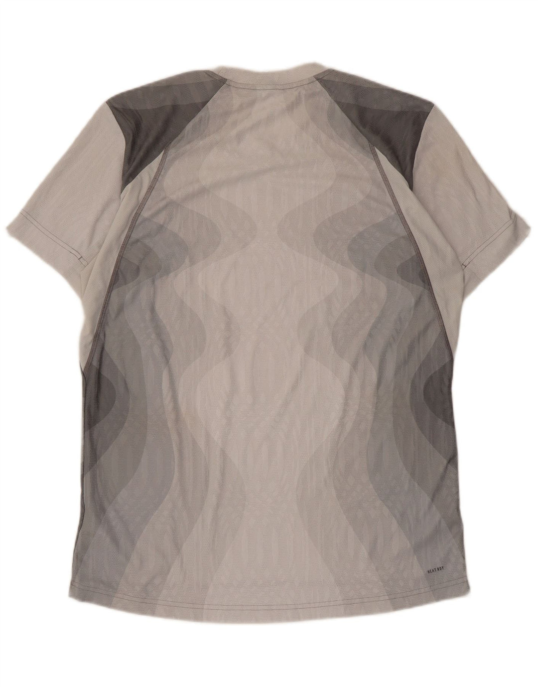 Adidas T-Shirt Homme Haut Large Gris Tie Dye Polyester