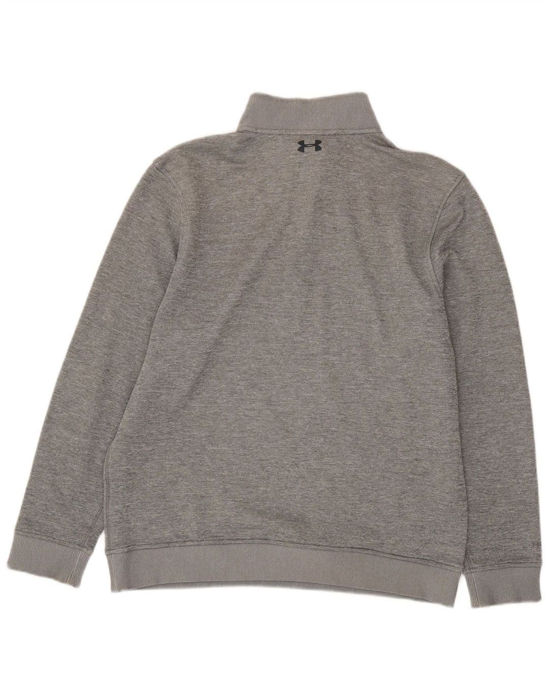 Under Armour Cold Gear Sweat-shirt à col zippé pour homme Taille L Gris chiné