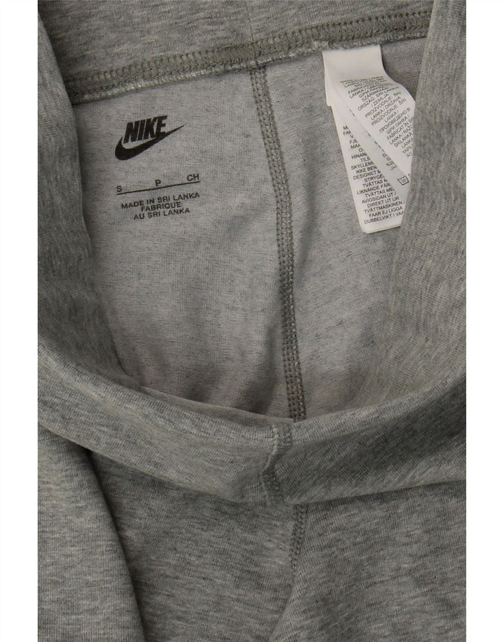 NIKE Womens Graphic Leggings UK 8 Small  Grey Cotton Vintage Nike and Second-Hand Nike from Messina Hembry 