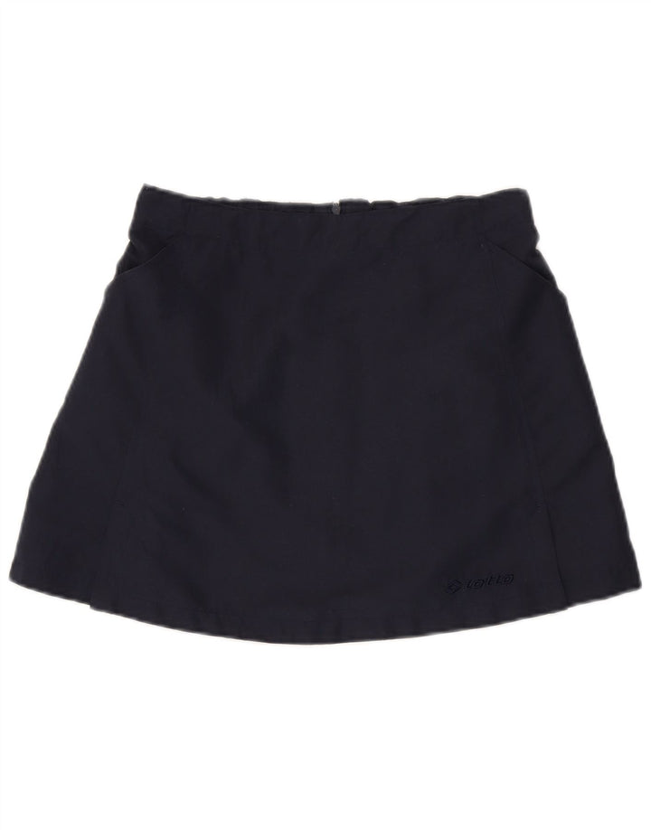 Lotto Jupe de Tennis Femme UK 12 Medium Bleu Marine Polyester