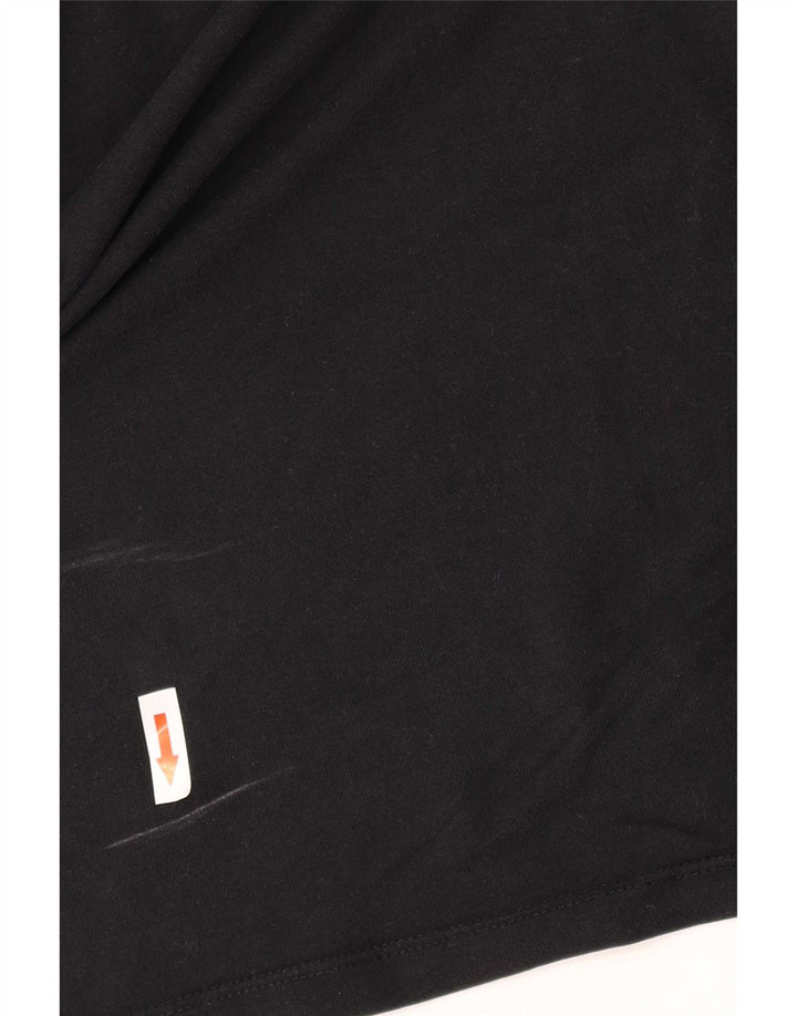 Jack & Jones T-Shirt Homme Haut Large Noir Coton