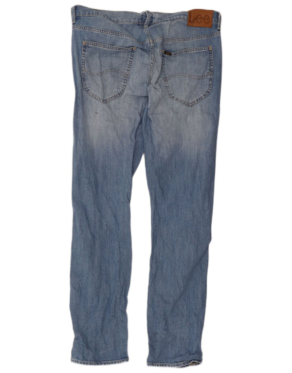 Lee Jean Droit Daren Homme W34 L32 Bleu Coton