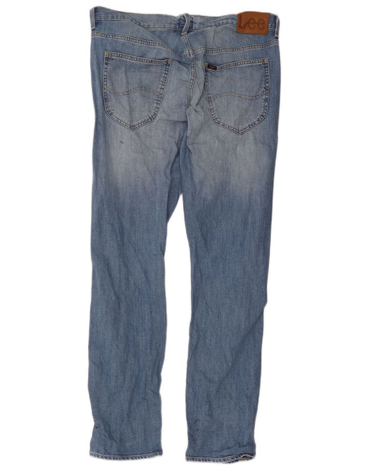 Lee Jean Droit Daren Homme W34 L32 Bleu Coton