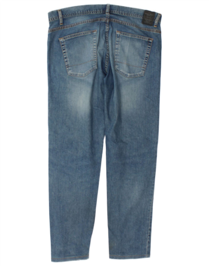 Zara Jean slim pour homme EU 44 Large W34 L30 Bleu